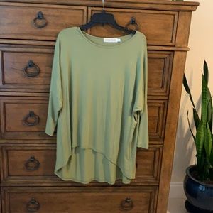 Beautiful celery colored top